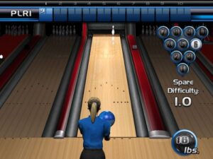 Back Arcade 9 silverstrike bowling