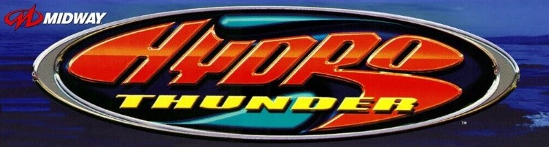 Front Arcade 34 marquee hydro thunder