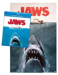 jaws poster and movie